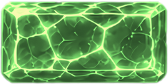 Green Crystal - Damaged