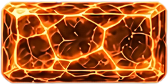 Orange Crystal - Damaged